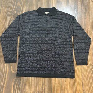 🧥 PRONTO UOMO Firenze Italian Knit Sweater Long Sleeve XL Classic‎ Style